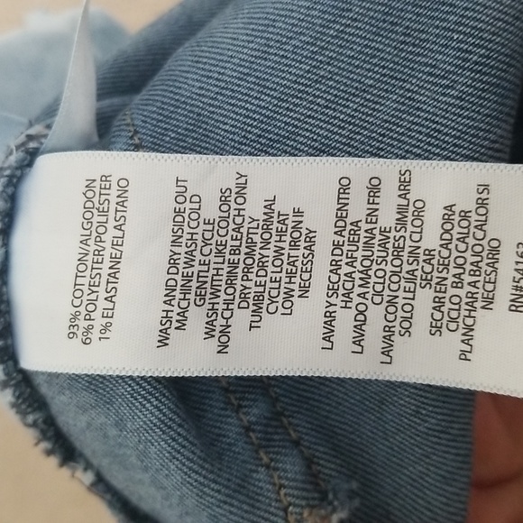 Calvin Klein high rise skinny Jean's medium wash size 12 - Picture 5 of 10